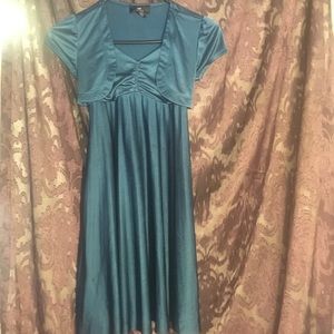 Girls Green/Teal Dress
